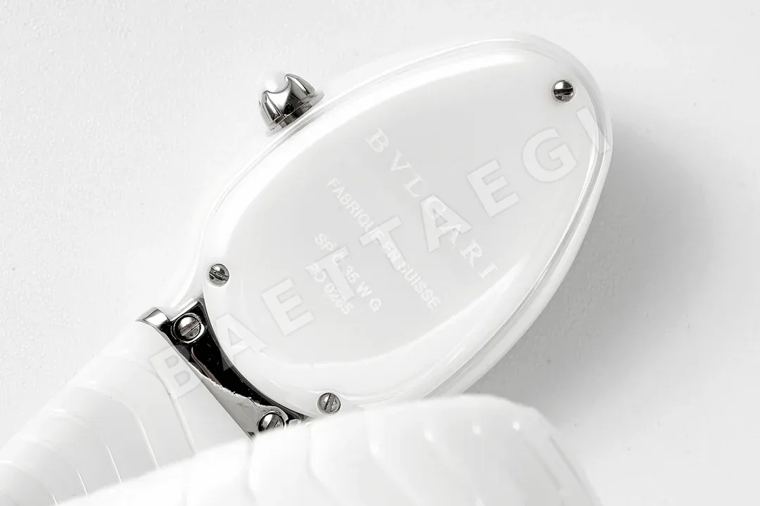 불가리 세르펜티 투보가스 세라믹 사파이어 쿼츠 여성 시계 레플리카 45034 Bvlgari 상세 이미지 7