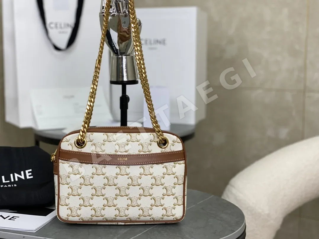 셀린느 파타팡 모노그램 체인 숄더백 86270