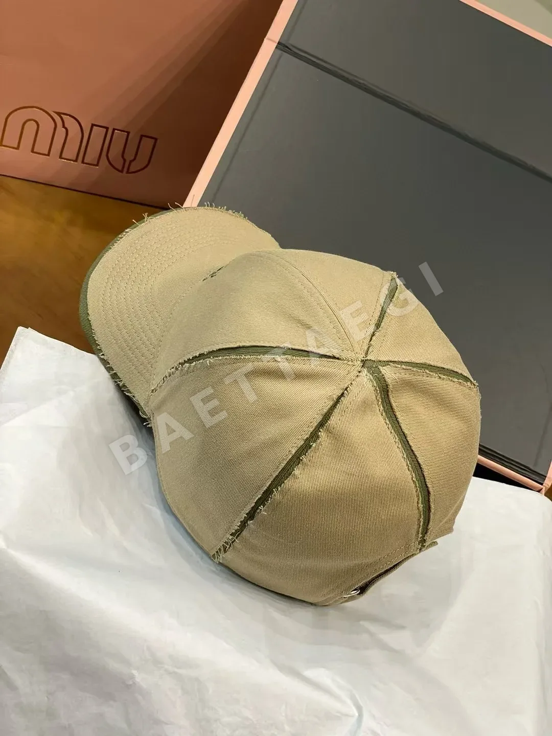 미우미우 모자 80906 Miu Miu Cap 상세 이미지 5
