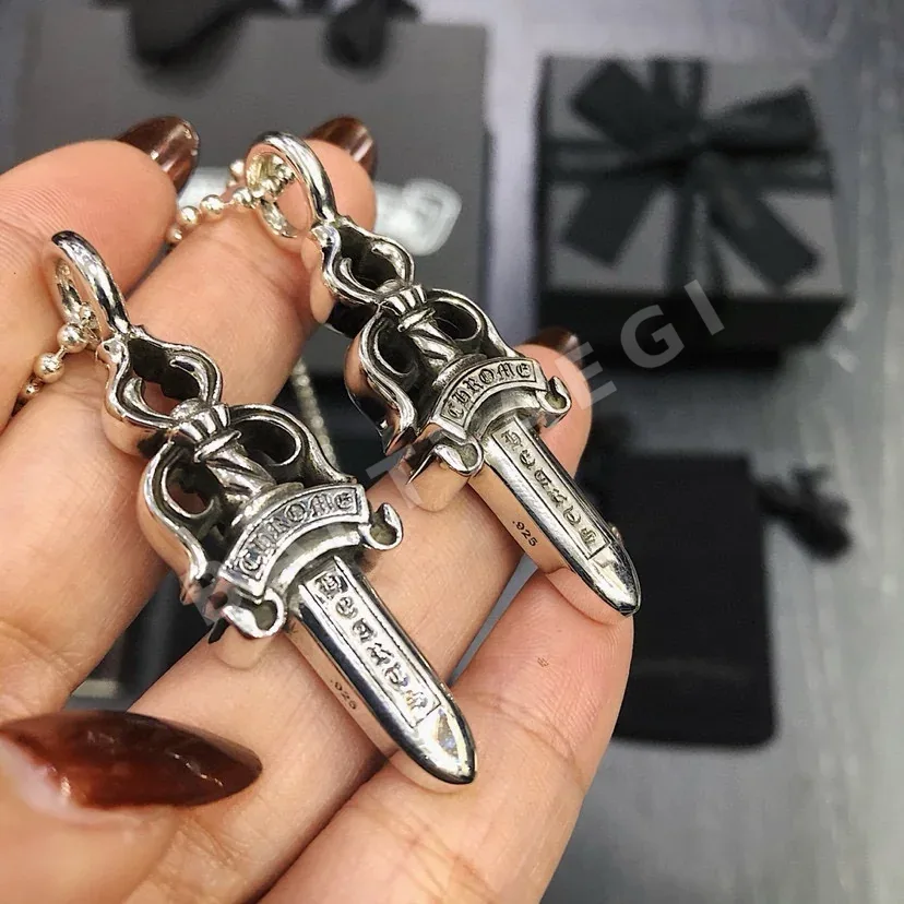 크롬하츠 진주 펜던트 목걸이 상세 이미지 6