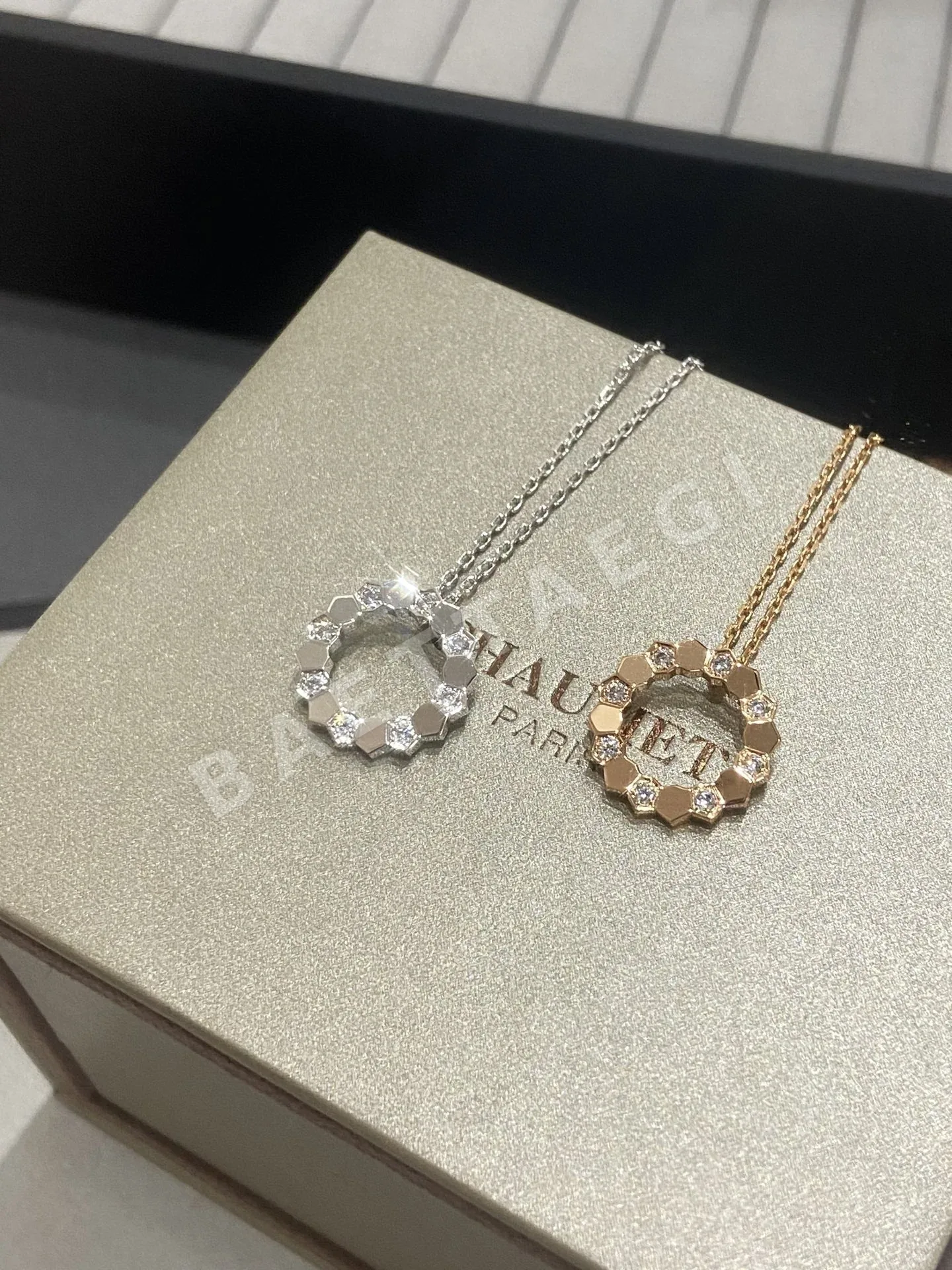 쇼메 Bee de 쇼메 로즈골드 목걸이 69819