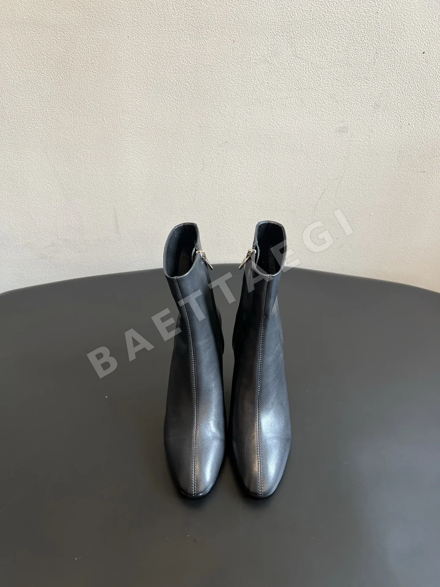 질샌더 부츠 가죽 포인티드 토 193157
