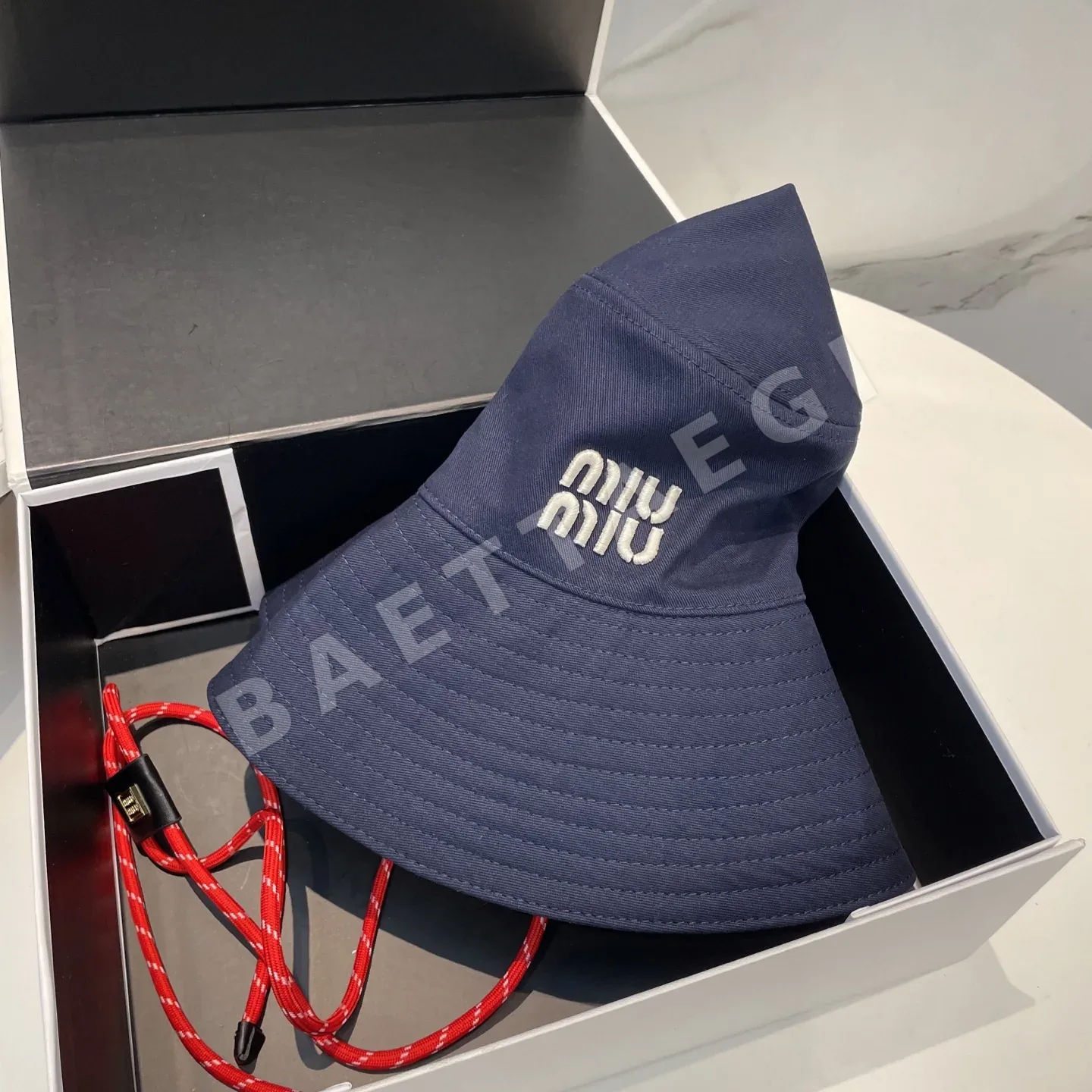 미우미우 버킷 햇 모자 상세 이미지 9