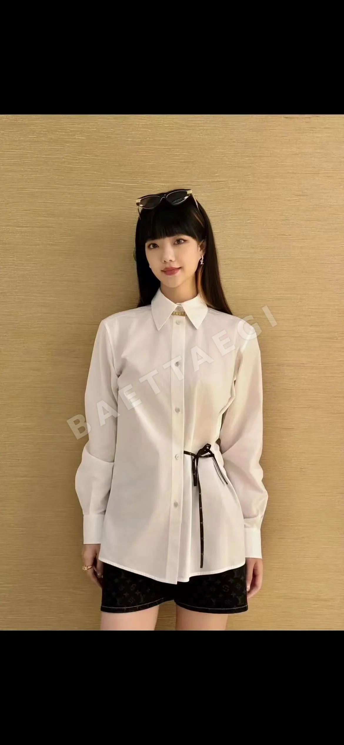 루이비통 모노그램 카라 셔츠 상세 이미지 2
