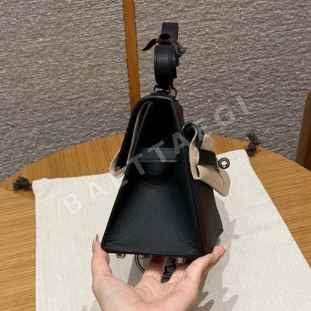 에르메스 켈리 블랙 엡솜 가죽 지갑 상세 이미지 4
