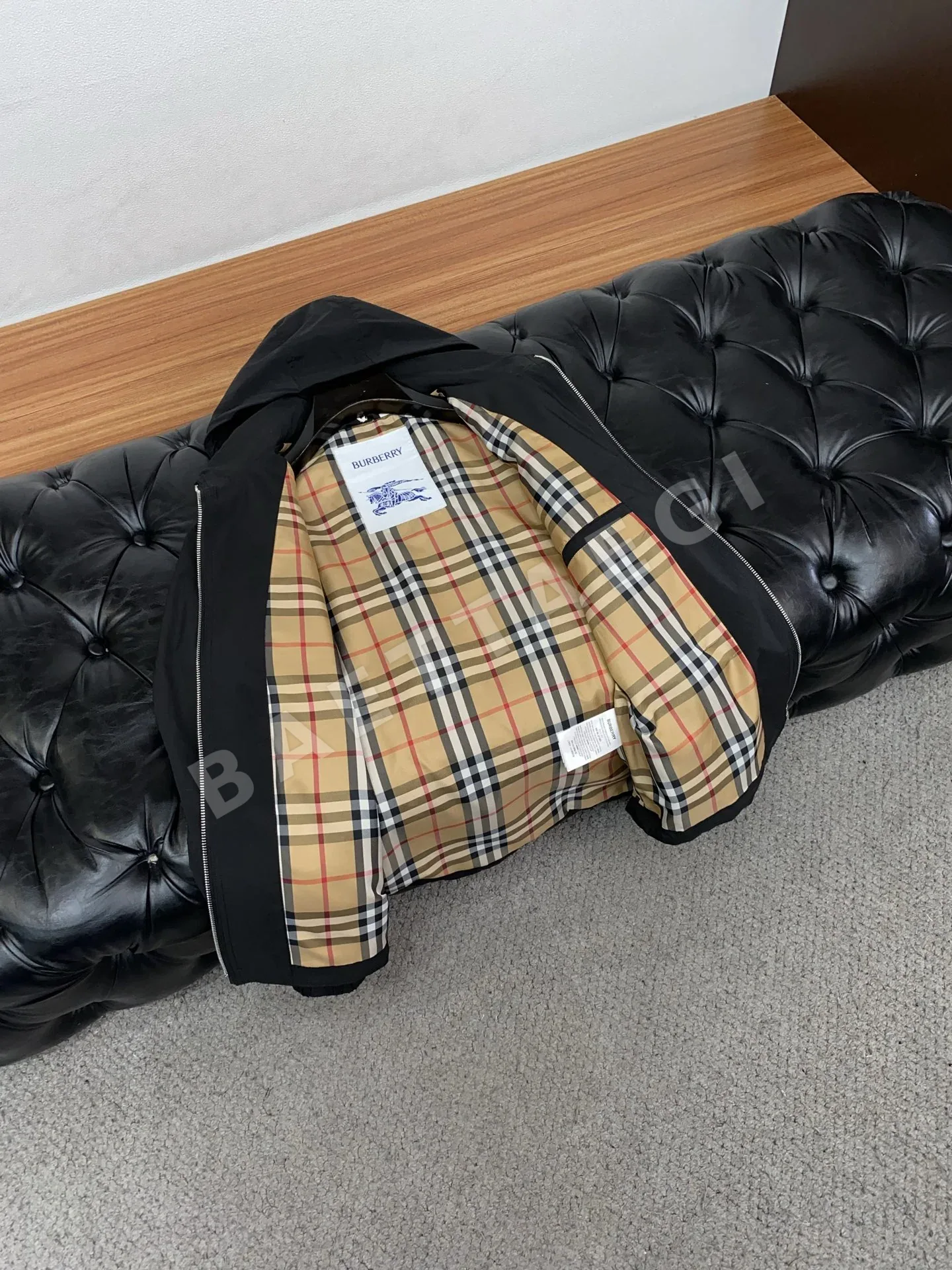 버버리 남성 슬림핏 커스텀 재킷 P430 상세 이미지 7