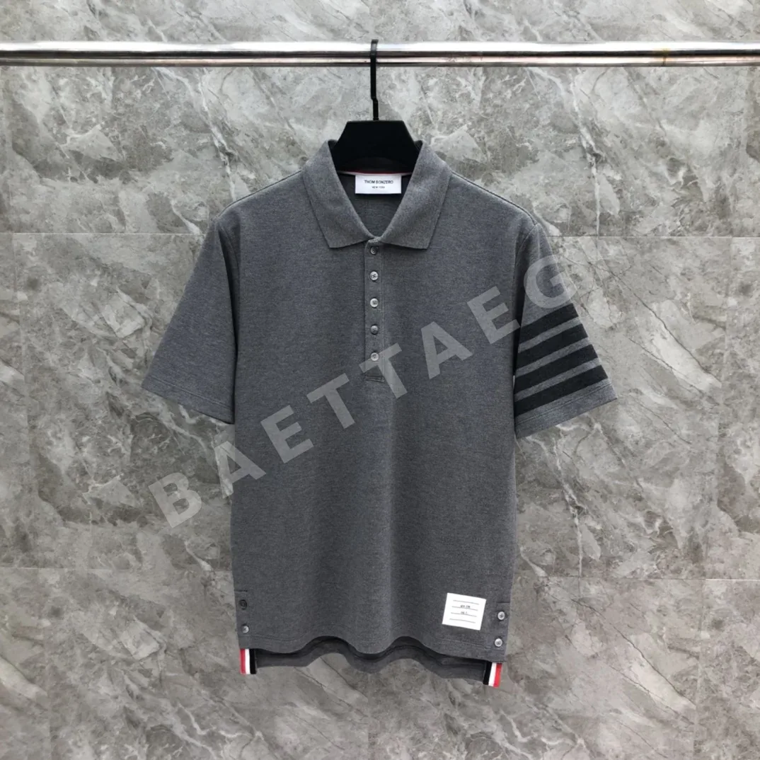 톰브라운 남성 반팔 피케 카라 티셔츠 50470