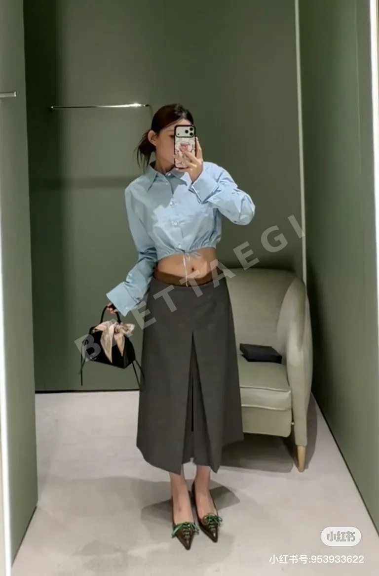 프라다 여성 스커트 151788 Prada Skirt 상세 이미지 9