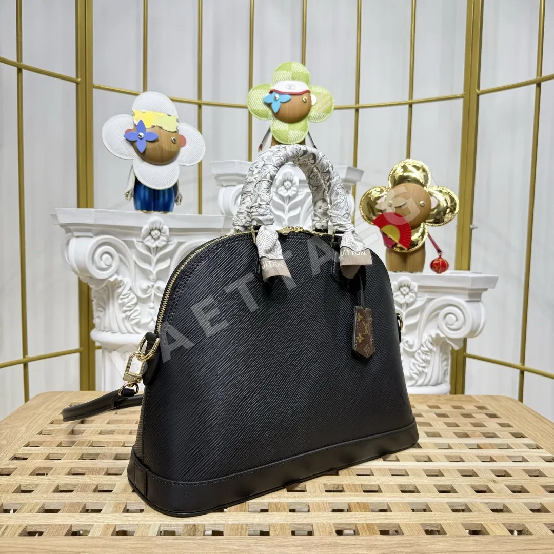 루이비통 알마 MM 에피 가죽 핸드백 M28500 상세 이미지 3