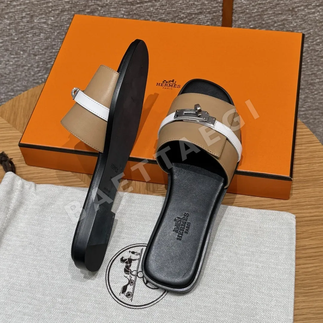 에르메스 줄리아 샌들 내추럴베이지 카프스킨 켈리 스타일 상세 이미지 6