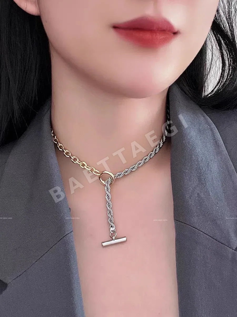 보테가베네타 디자인 목걸이 상세 이미지 4
