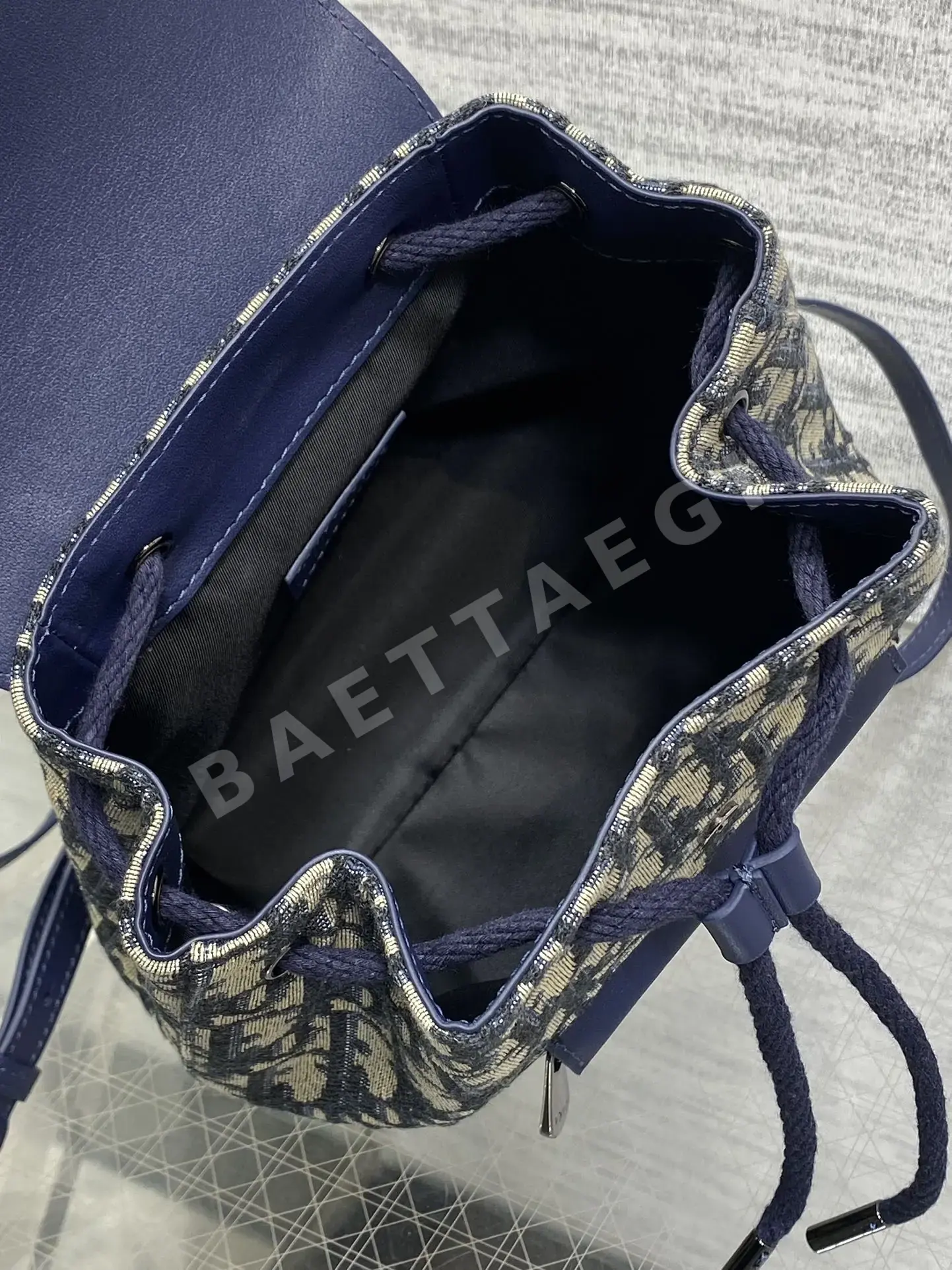 디올 오블리크 자카드 미니 백팩 상세 이미지 8