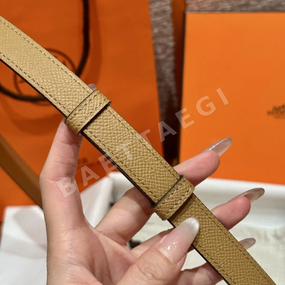 에르메스 켈리 버클 앱송 카프스킨 벨트 상세 이미지 12