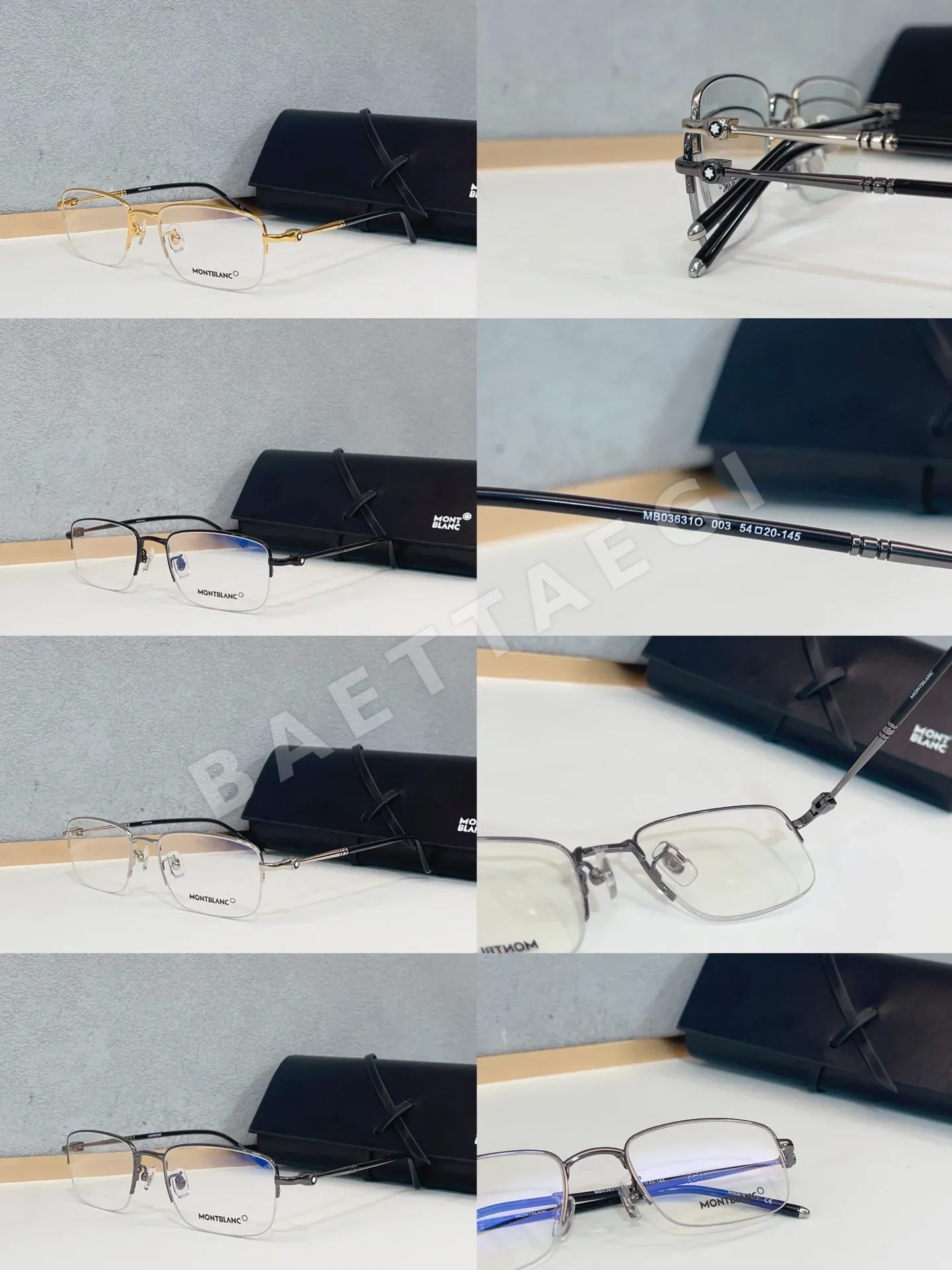 몽블랑 메탈 프레임 선글라스 72915