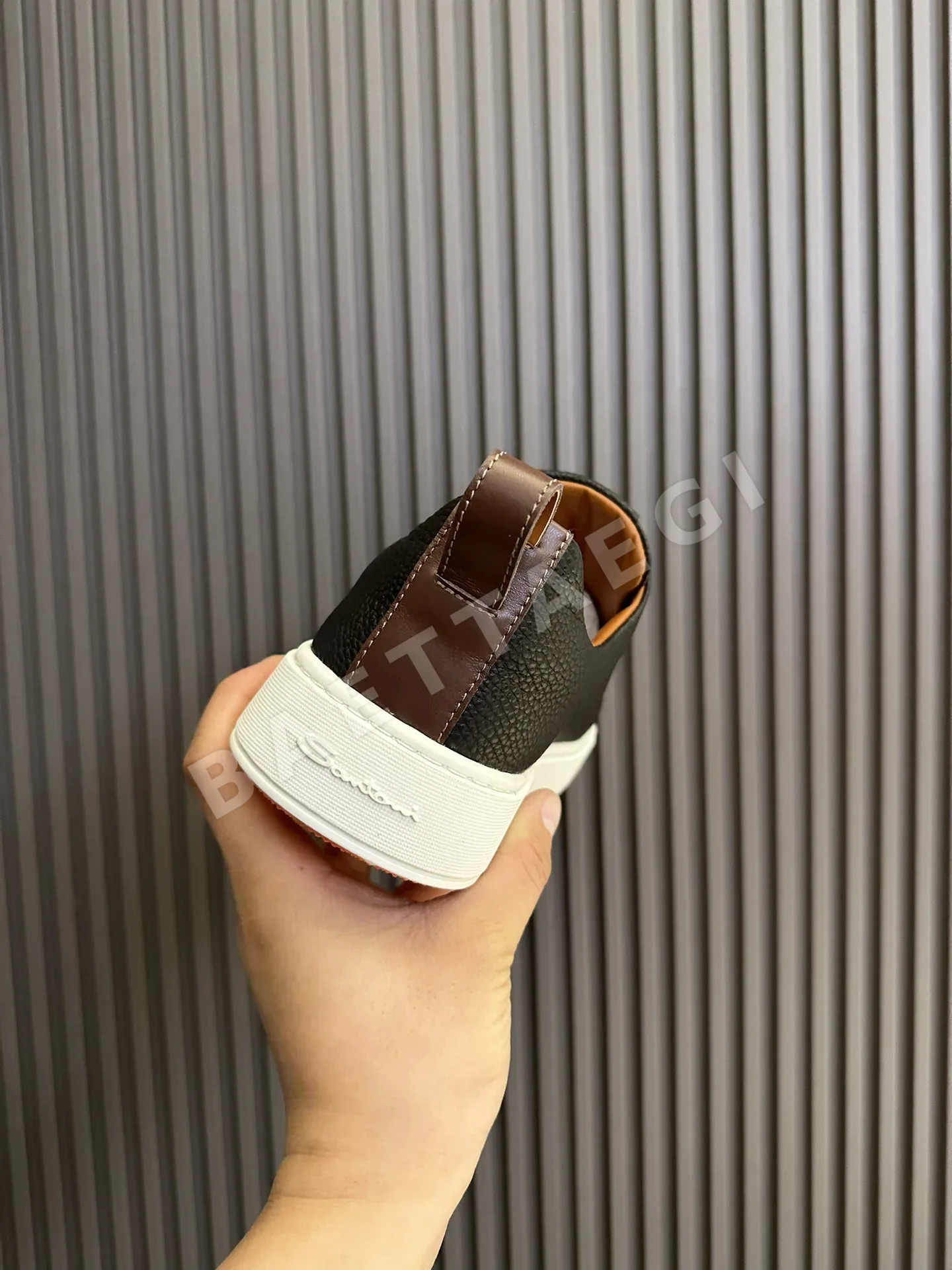 산토니 남성 가죽 신발 상세 이미지 5
