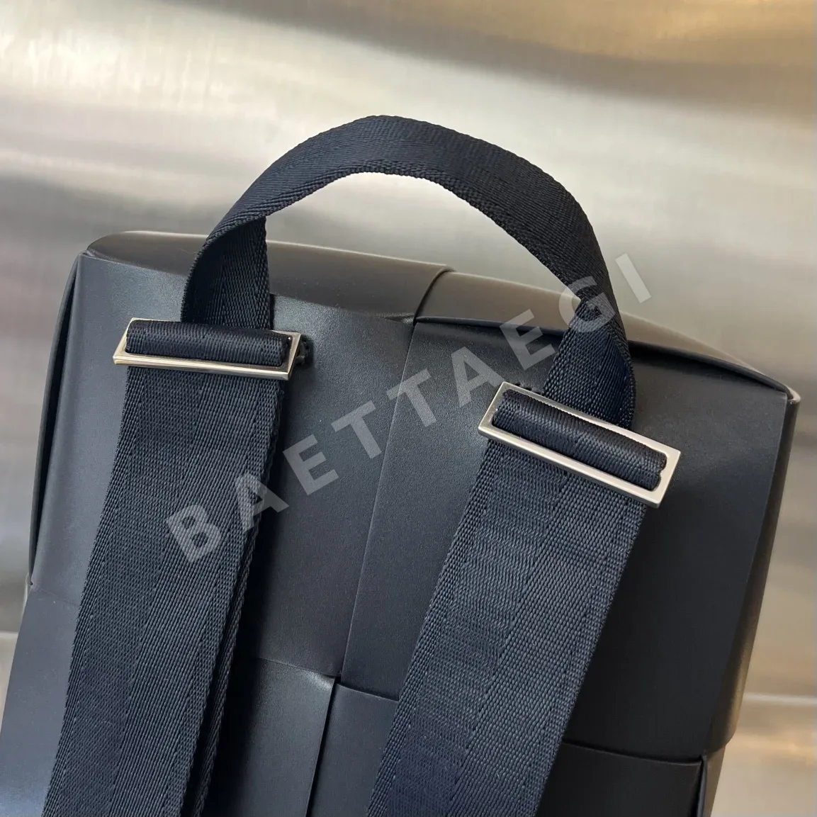 보테가베네타 스퀘어 우븐 백팩 680092 5171 상세 이미지 8