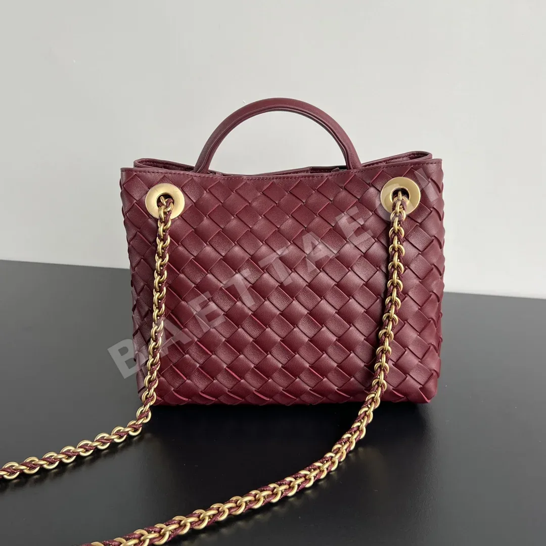 보테가베네타 엮은 양가죽 체인 숄더백 786008 4702 상세 이미지 3