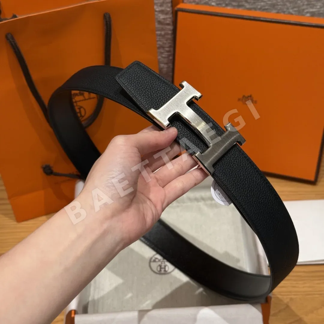 에르메스 리버시블 메탈 버클 벨트 상세 이미지 2