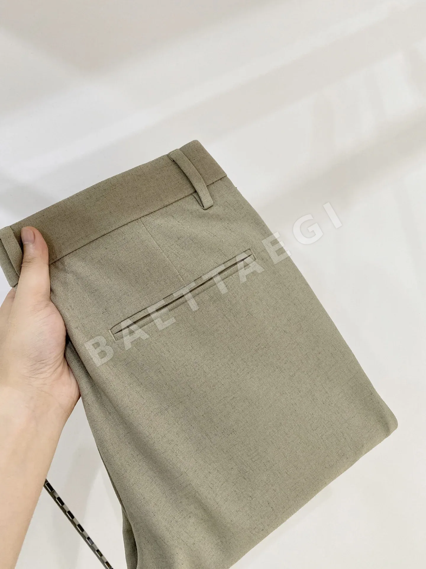 로로피아나 남성 린넨 바지 상세 이미지 10