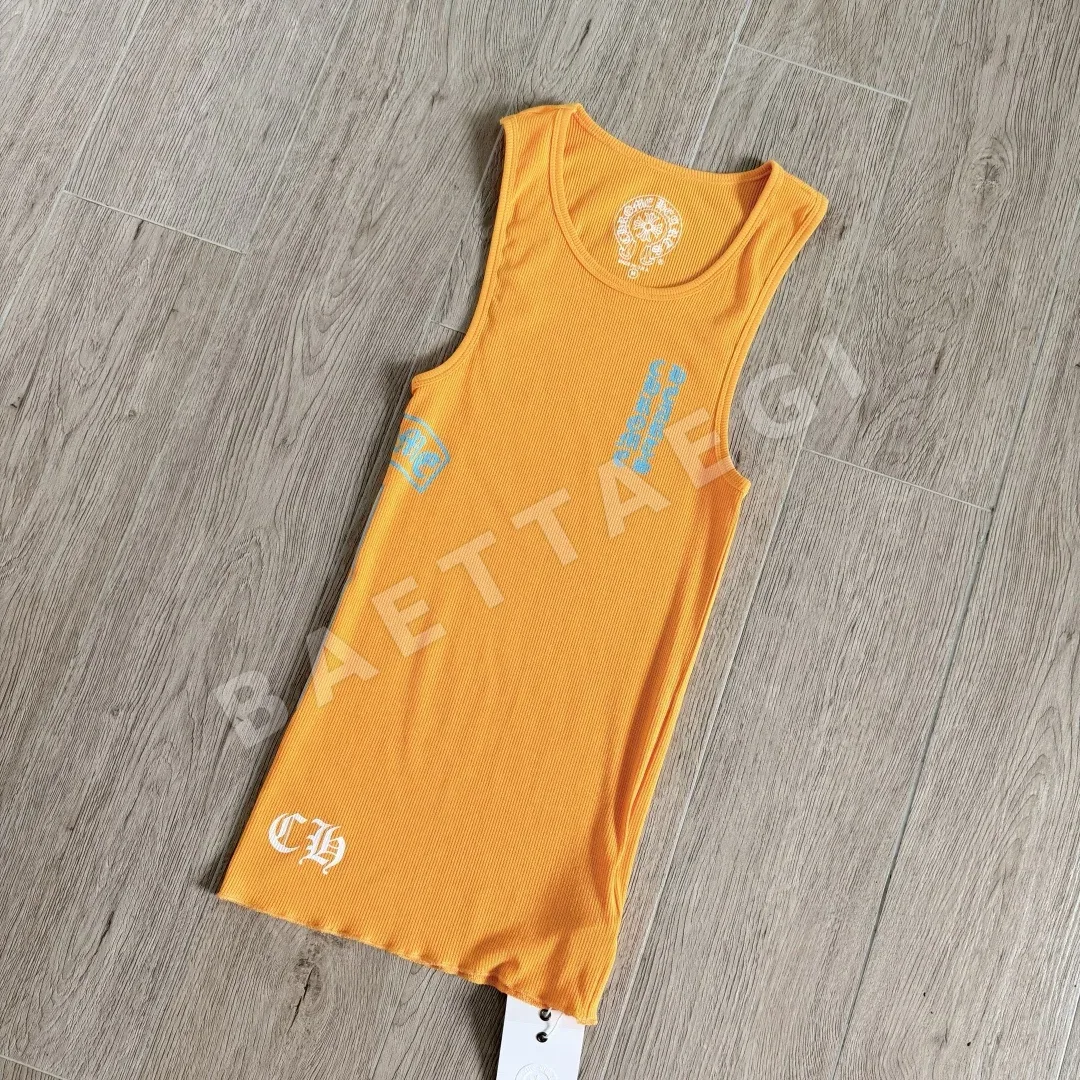 크롬하츠 여성 니트 반팔 티셔츠 상세 이미지 2