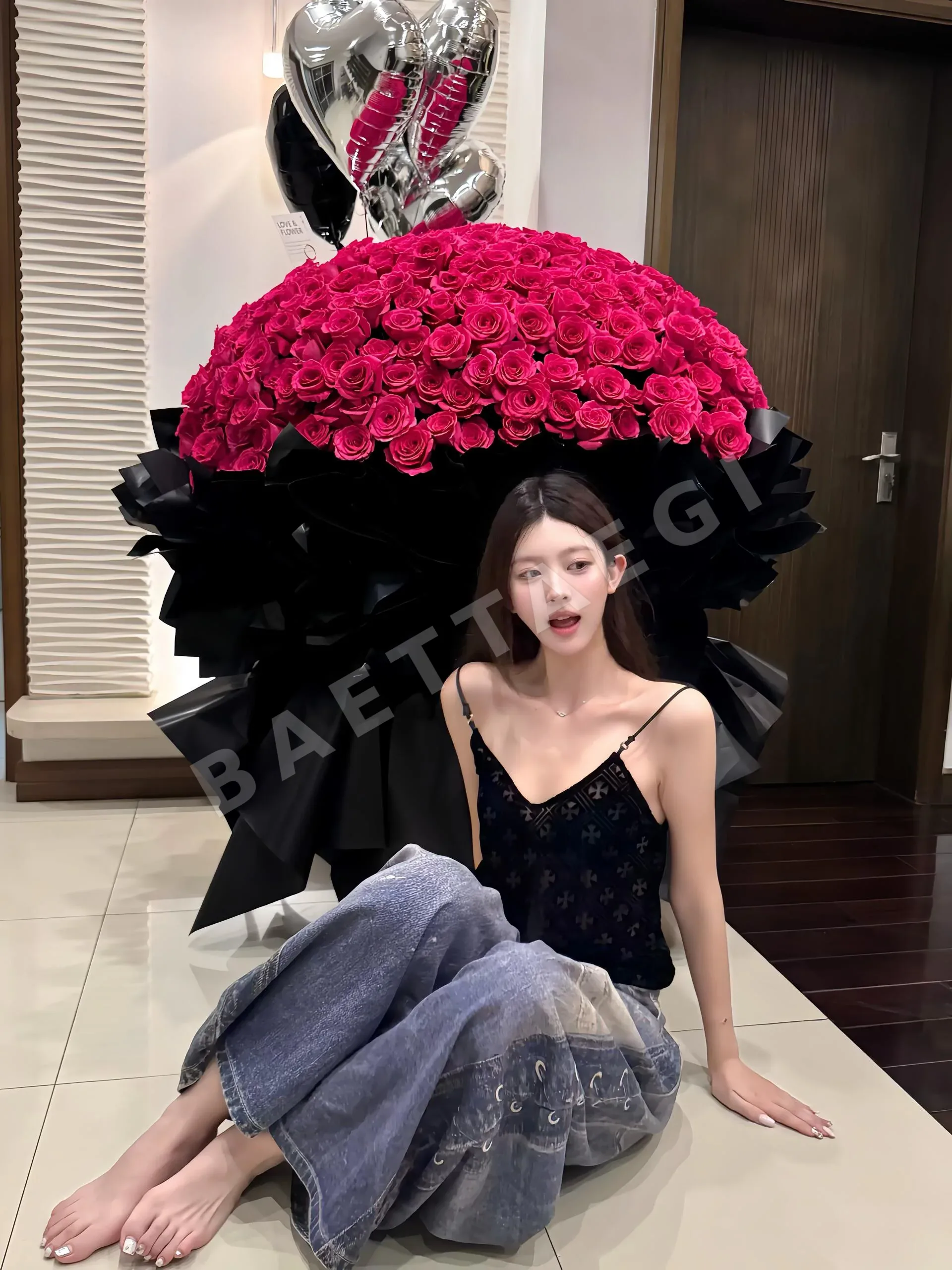 크롬하츠 여성 벨벳 캐미솔 반팔 상세 이미지 11