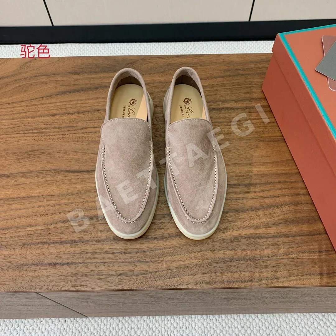 로로피아나 스무스 가죽 로퍼 152412
