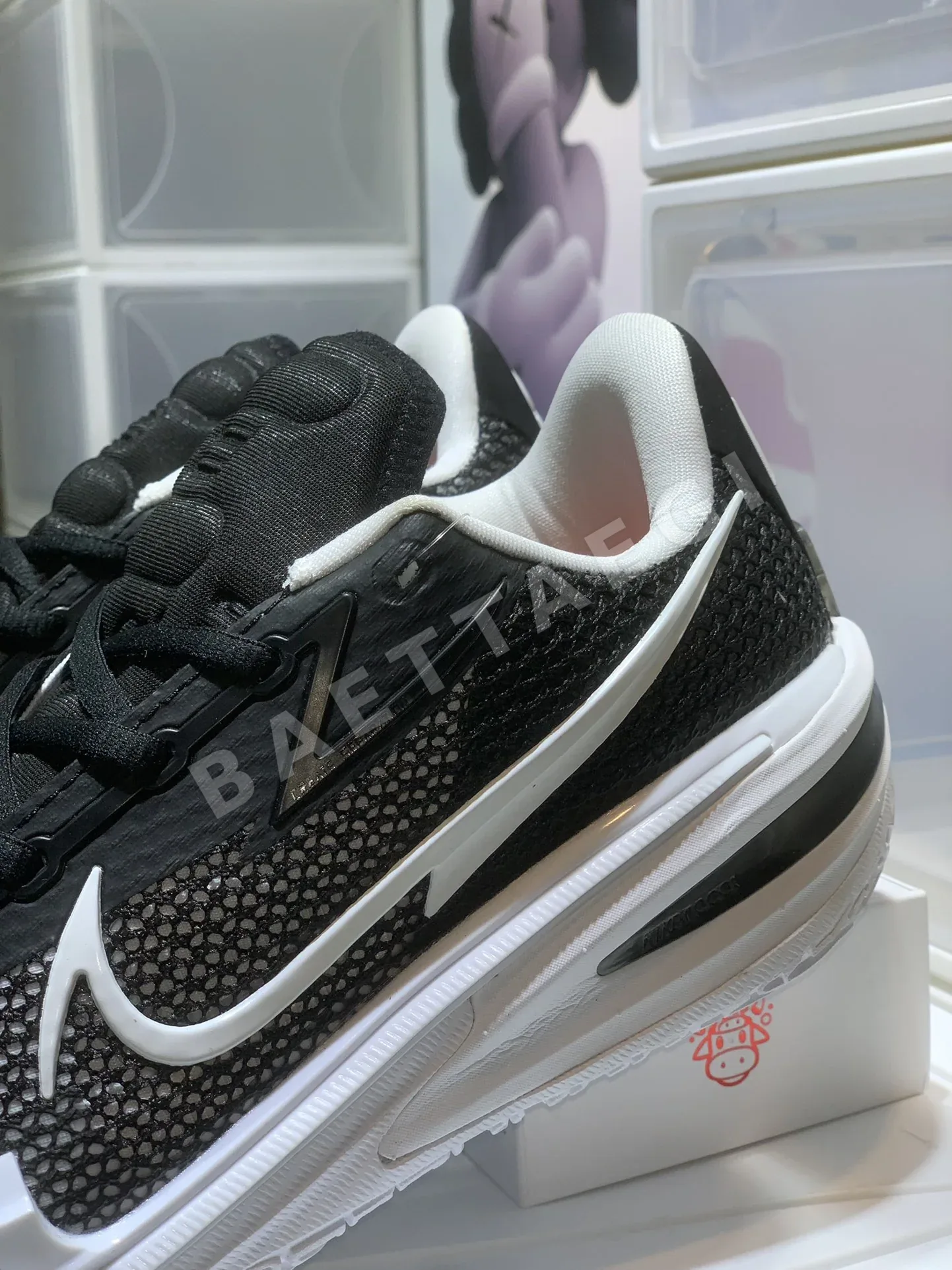 나이키에어줌 GT컷 TB 블랙화이트 농구화 상세 이미지 7