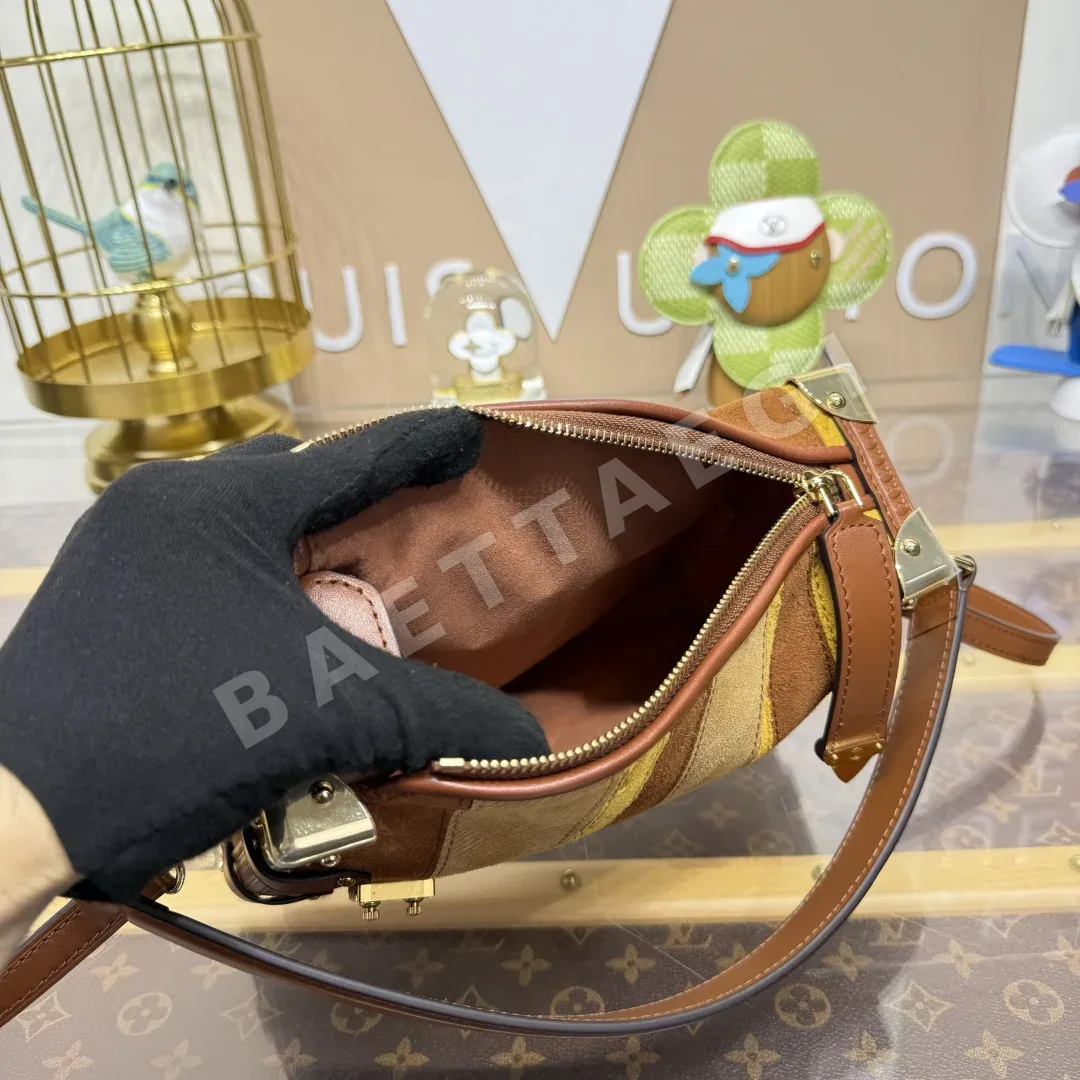 루이비통 스웨이드 사이드트렁크 미디엄 핸드백 M29662 상세 이미지 9