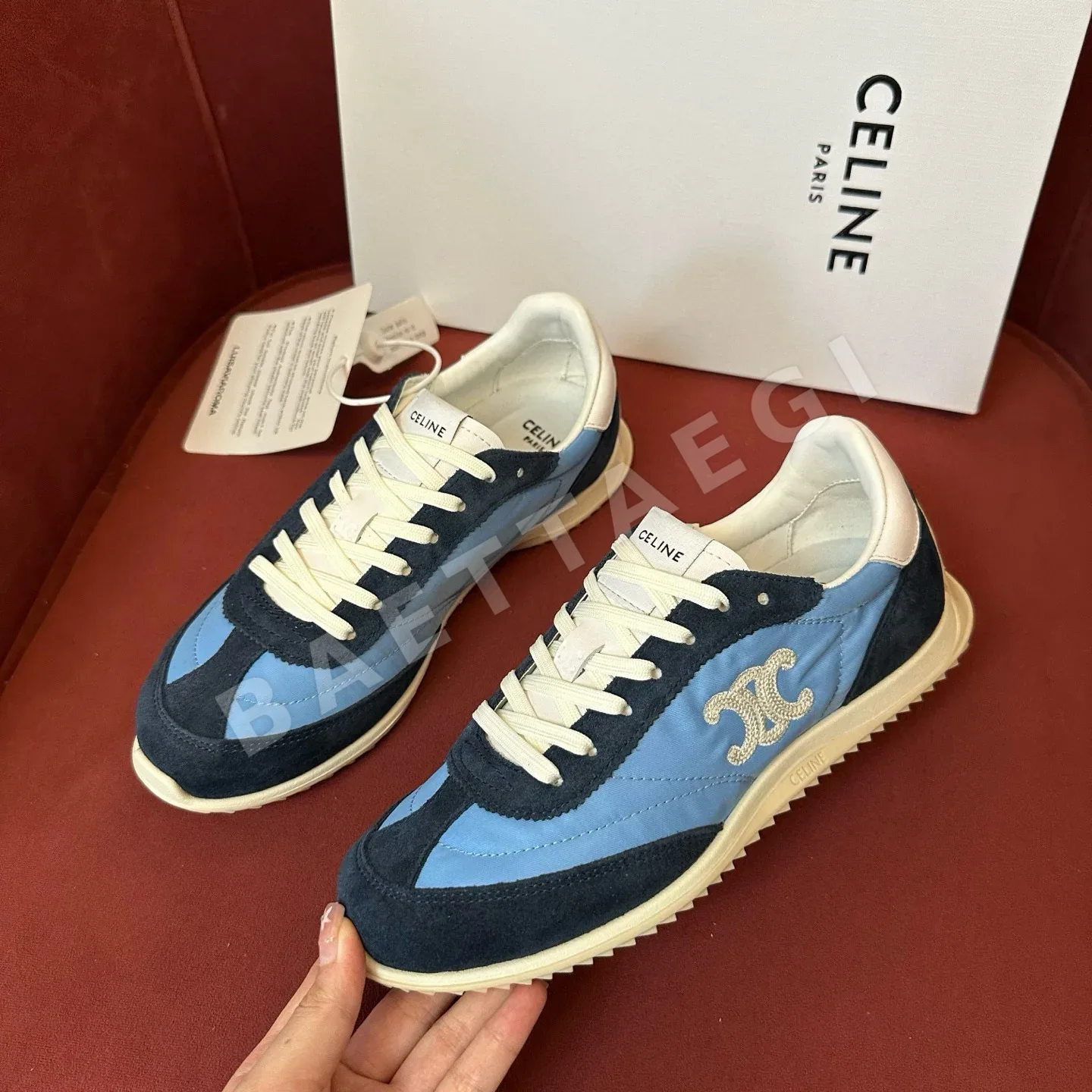 셀린느 스니커즈 캔버스 CR-03 엠보싱 상세 이미지 2