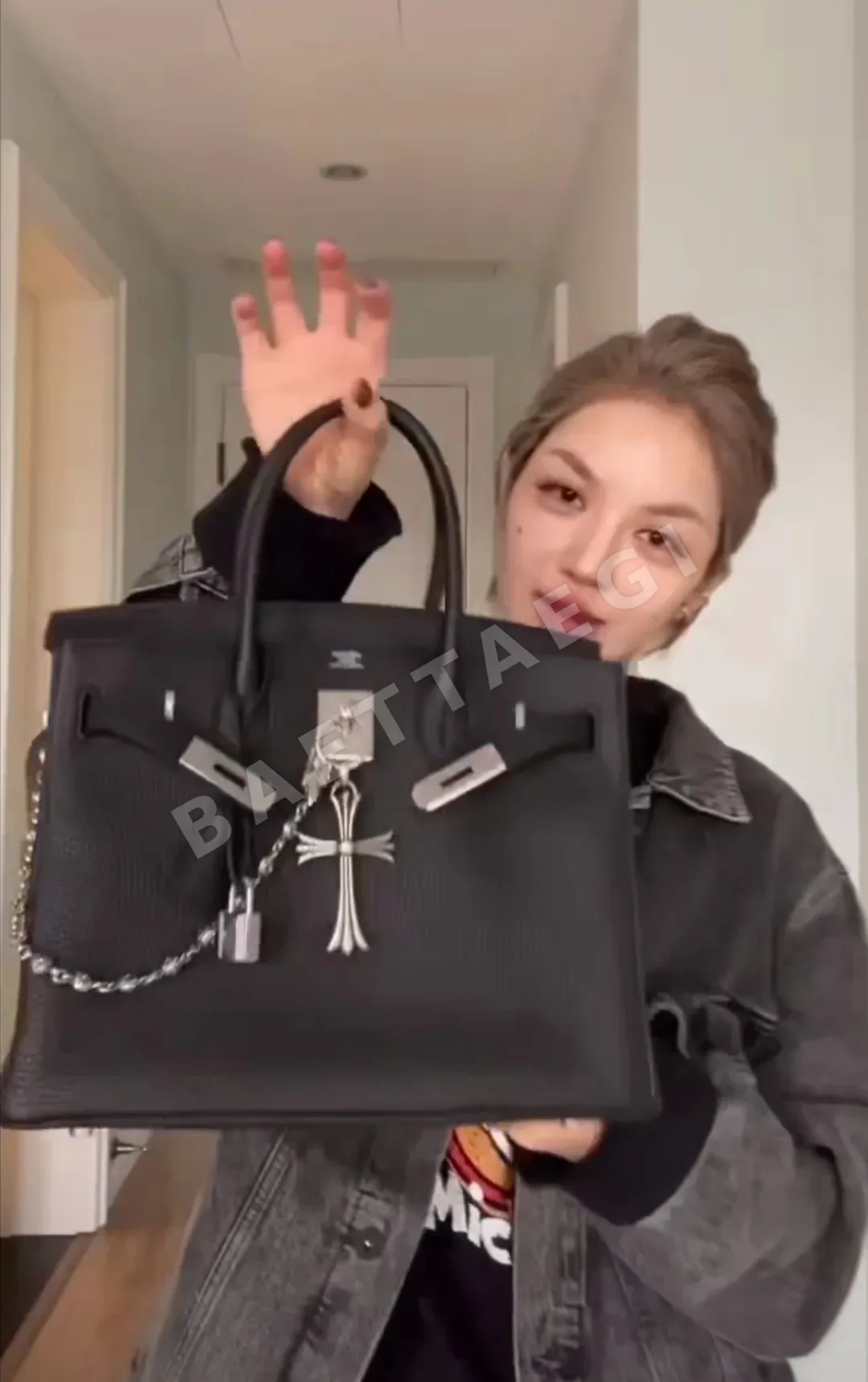 크롬하츠 크로스&소드 키링 상세 이미지 8