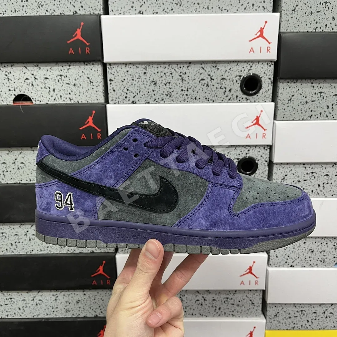 나이키 [M] SB 덩크 로우 퍼플 HQ8487-500 201048 Nike SB Dunk Low Supreme 94 Ink 상세 이미지 10