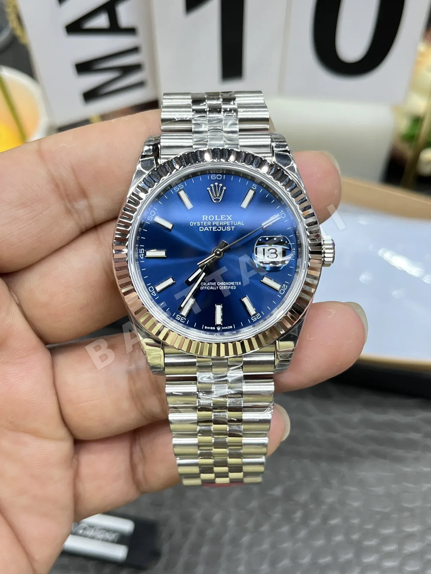 롤렉스 데이트저스트 VS공장 41mm 자동 손목시계 43269