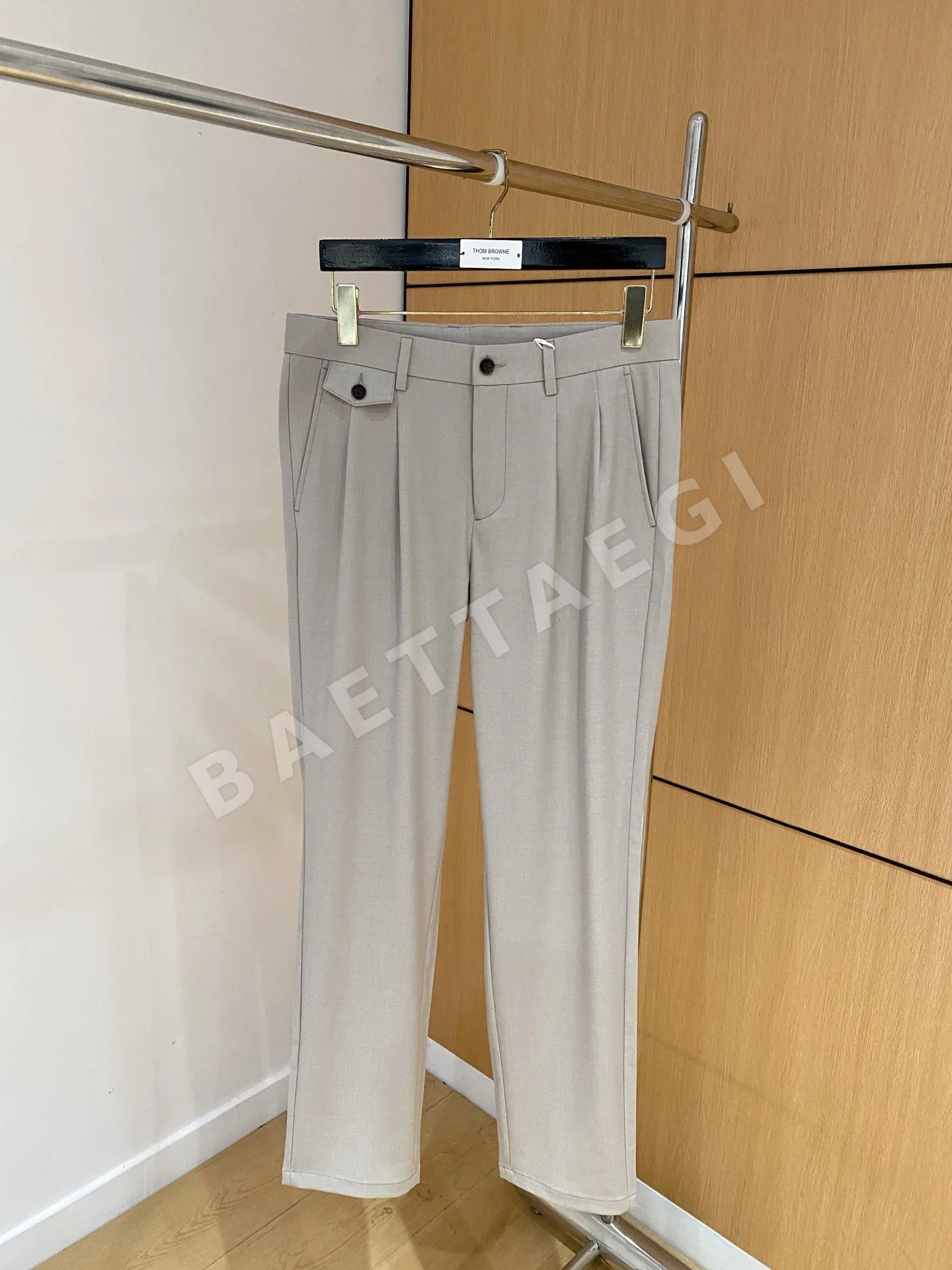 브루넬로쿠치넬리 울 혼방 남성 바지 상세 이미지 2
