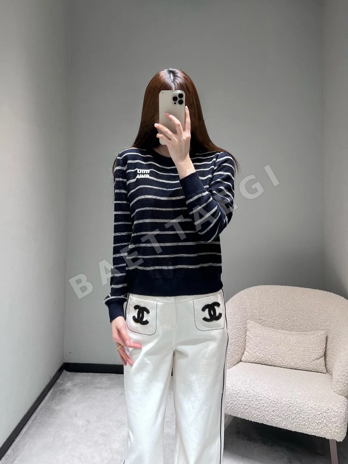 미우미우 여성 니트 97285 Miu Miu Knit 상세 이미지 7