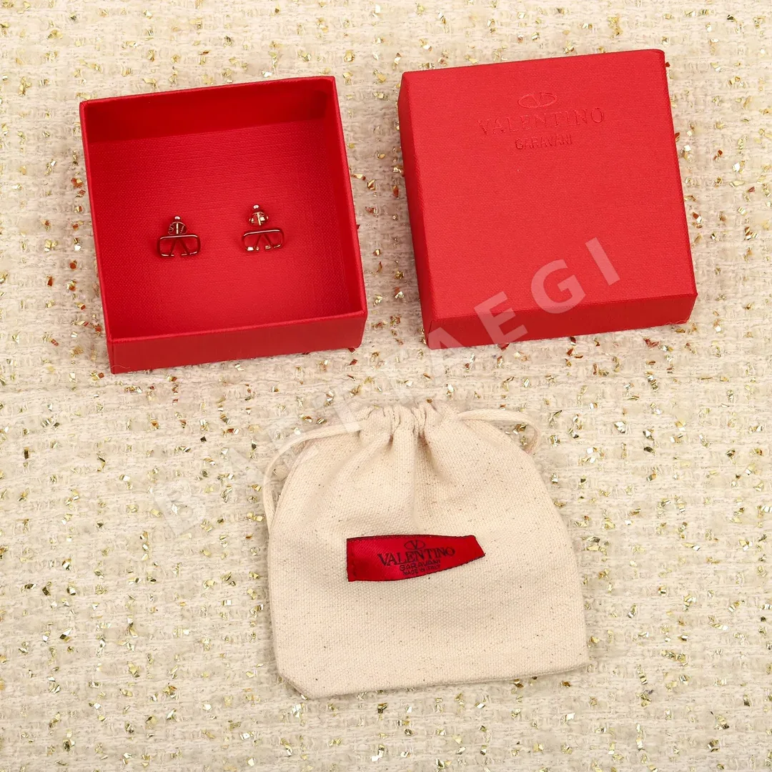 발렌티노 아이코닉 로고 귀걸이 63584