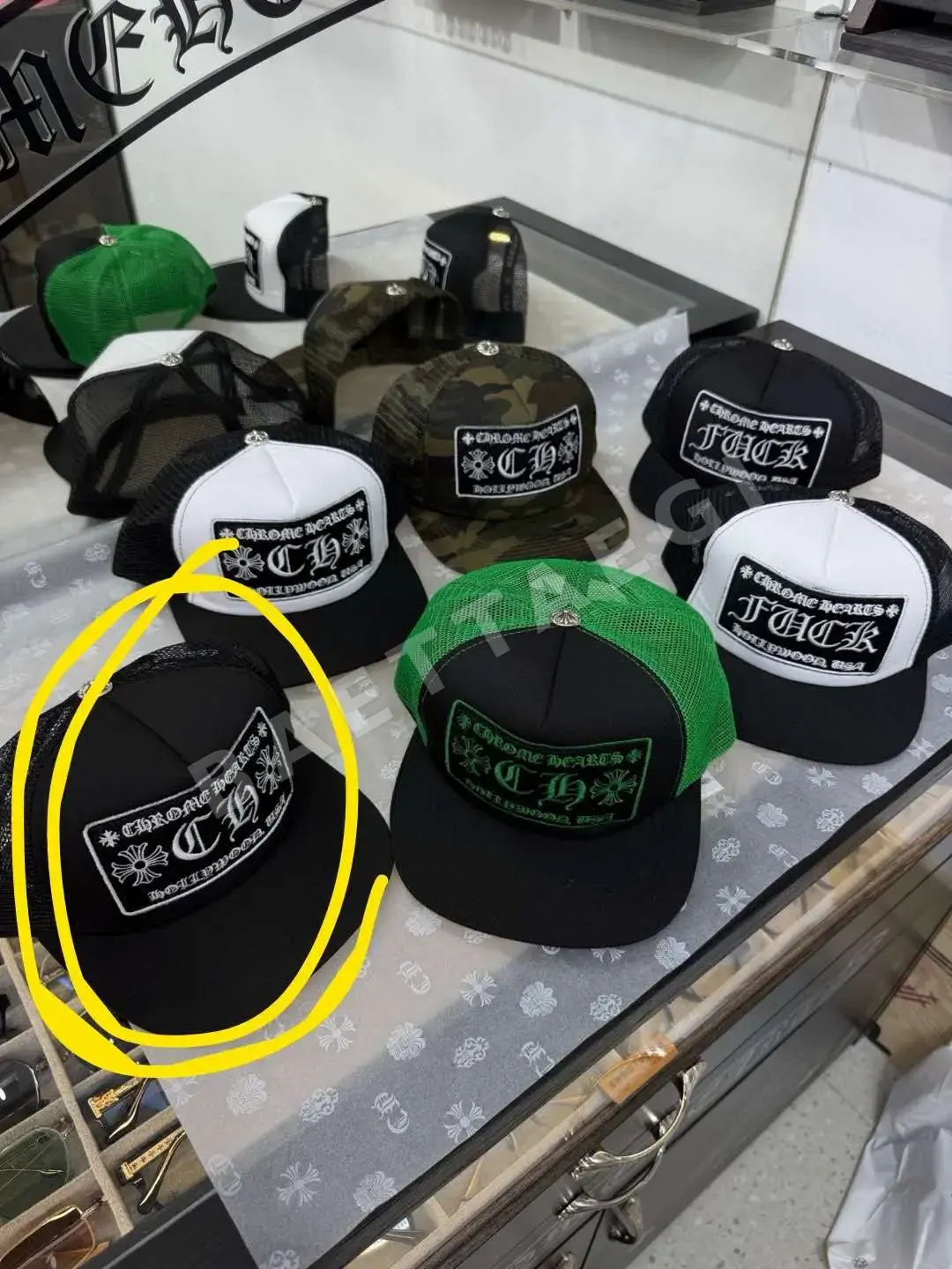 크롬하츠 모자 (간)