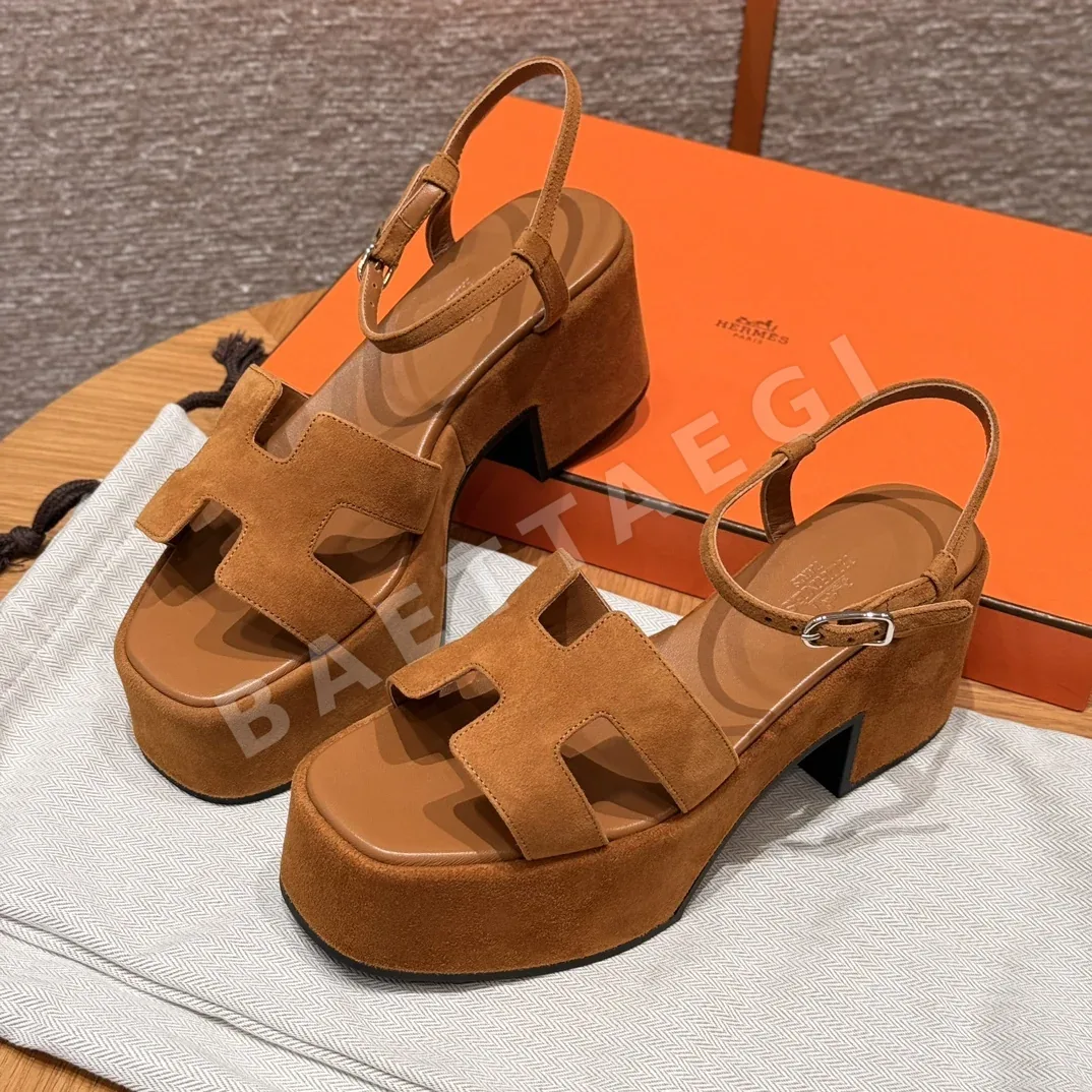 에르메스 잼30 샌들 Natural Suede 상세 이미지 3