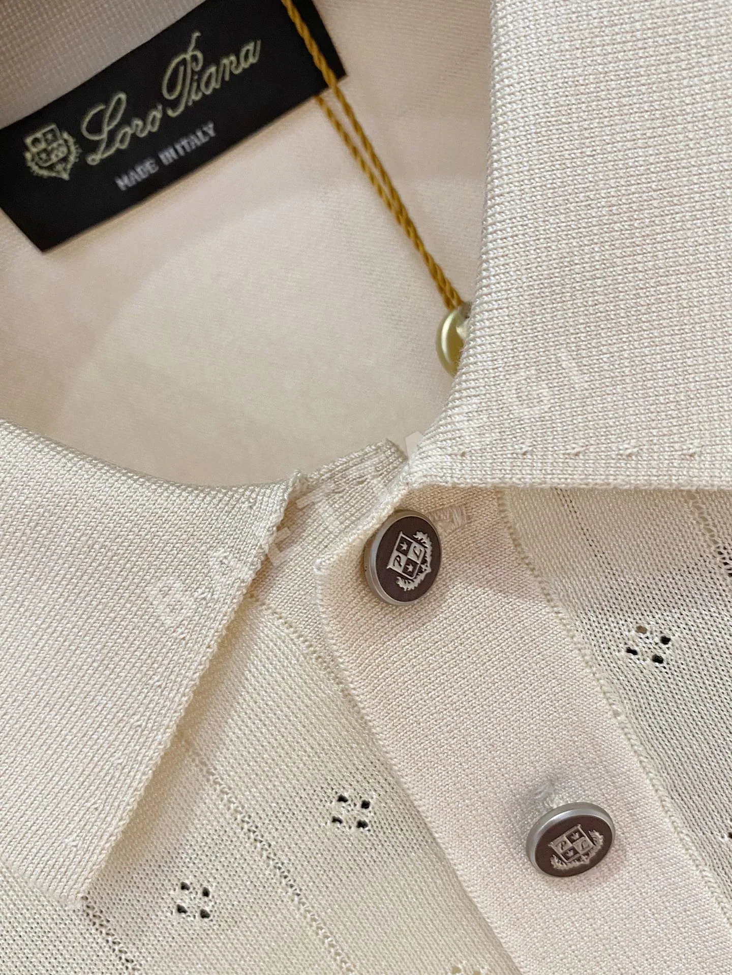 로로피아나 남성 반팔 티셔츠 상세 이미지 5