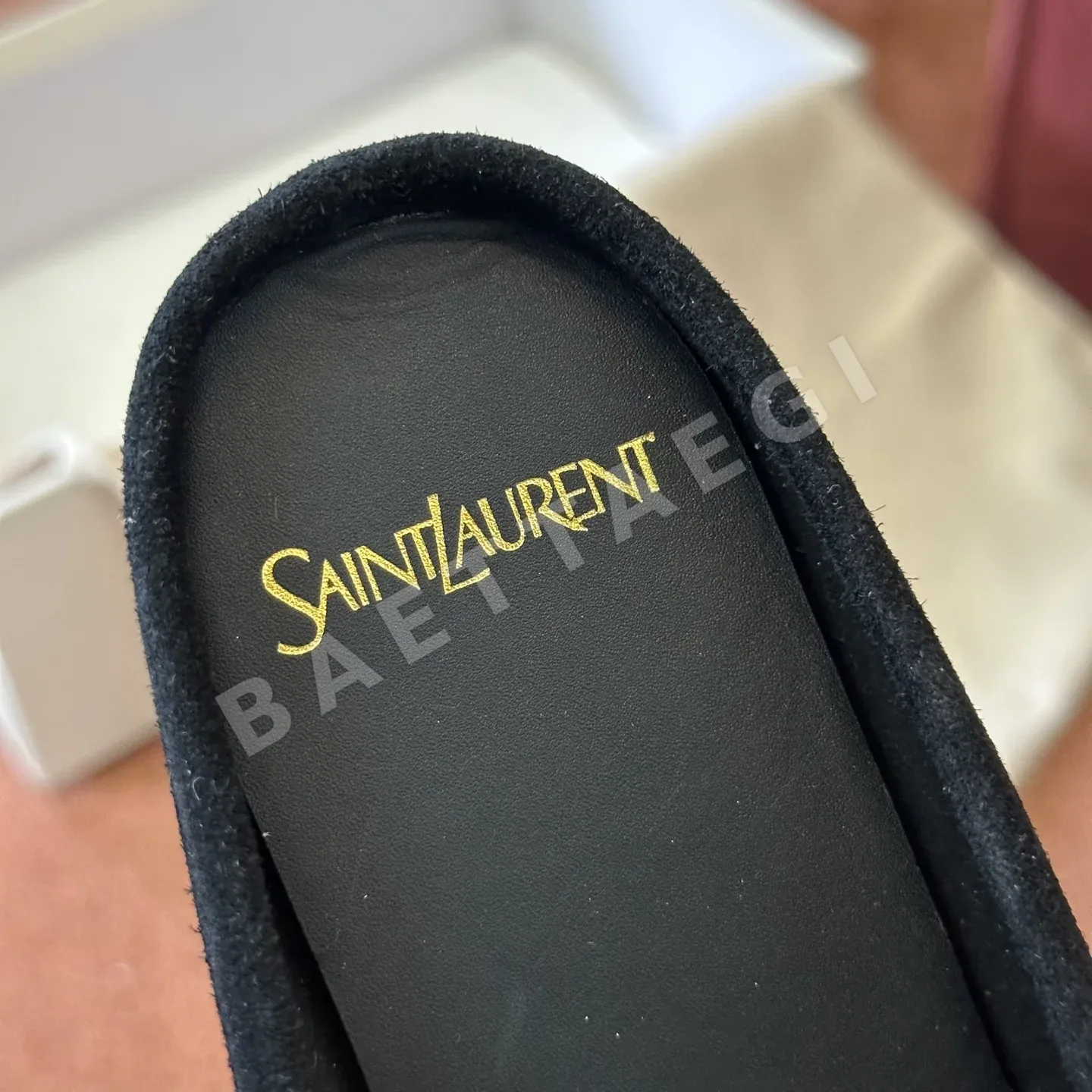 생로랑 YSL 앞코 덮인 뮬 상세 이미지 7