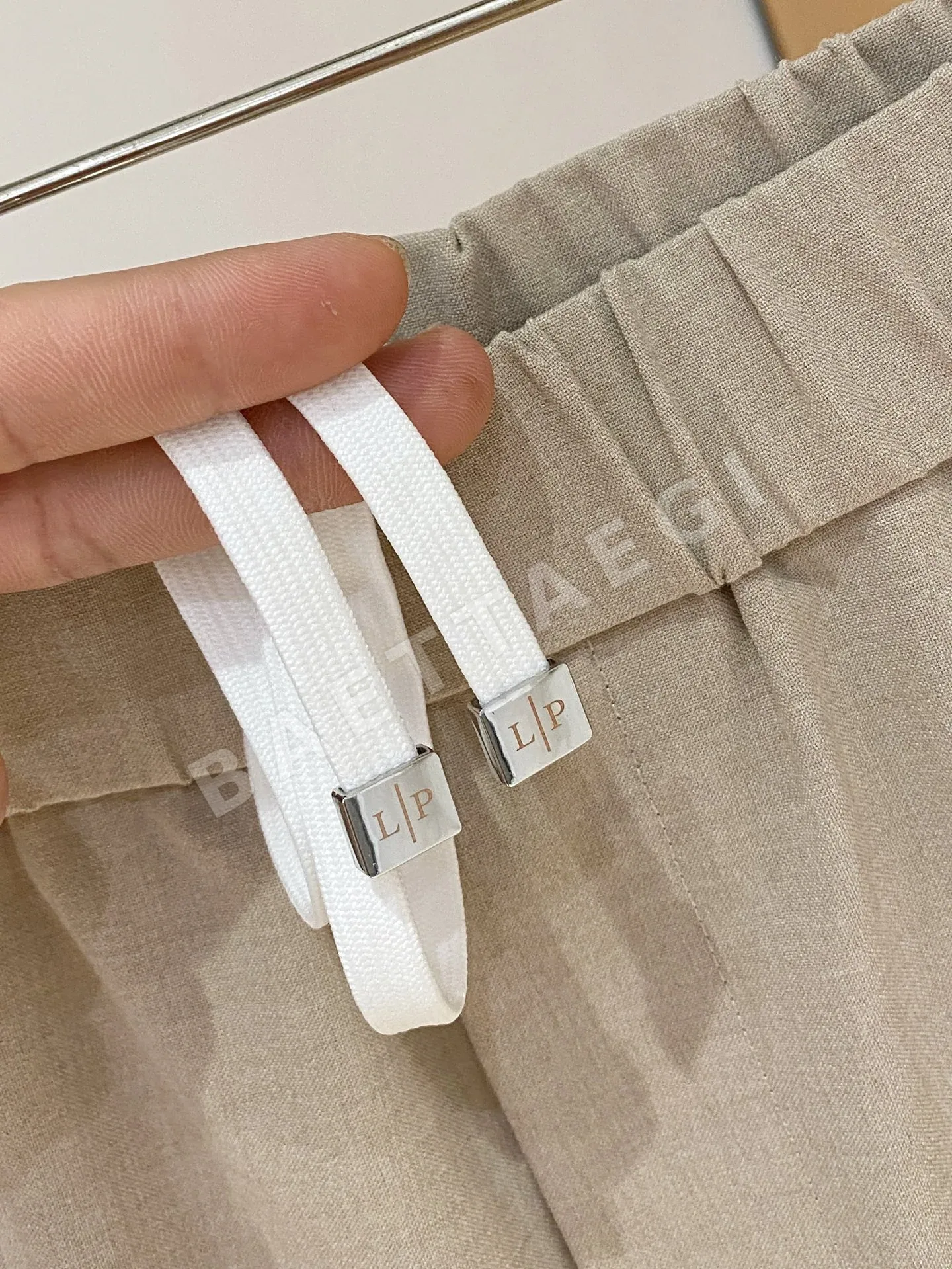 로로피아나 울 혼방 원단 남성 바지 상세 이미지 6