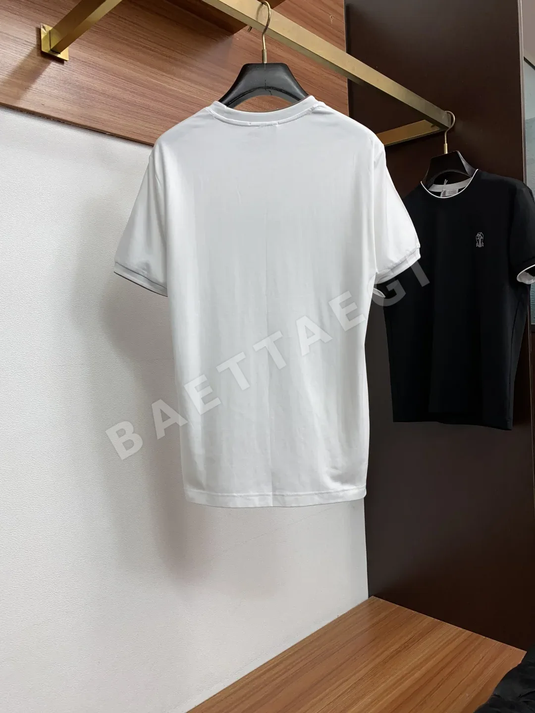 브루넬로쿠치넬리 머서라이즈드 코튼 남성 반팔 티셔츠 상세 이미지 9