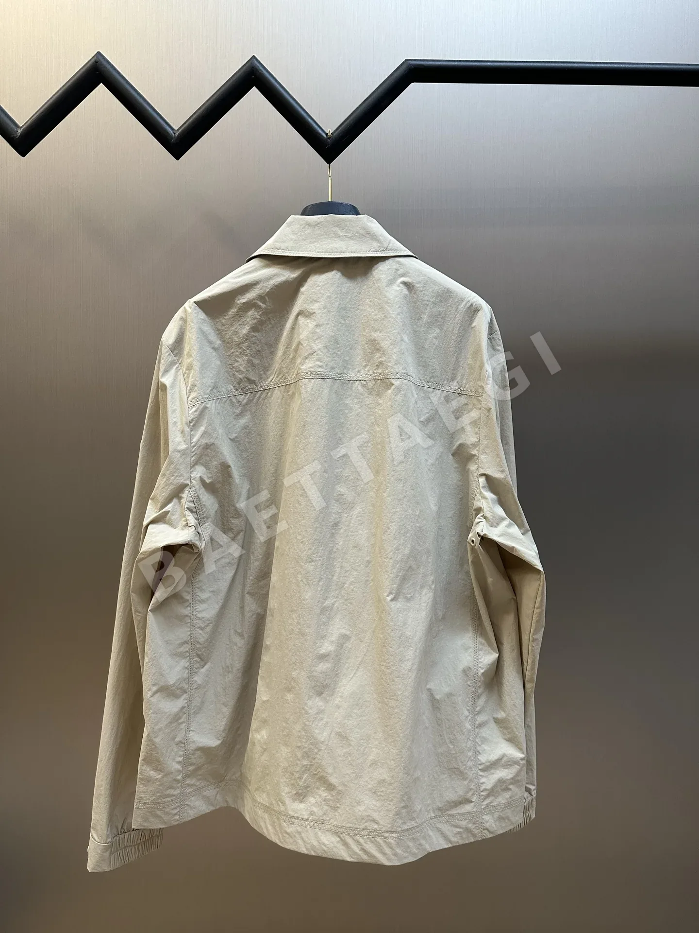 무스너클 구스 KN 로고 라펠 자켓 상세 이미지 4