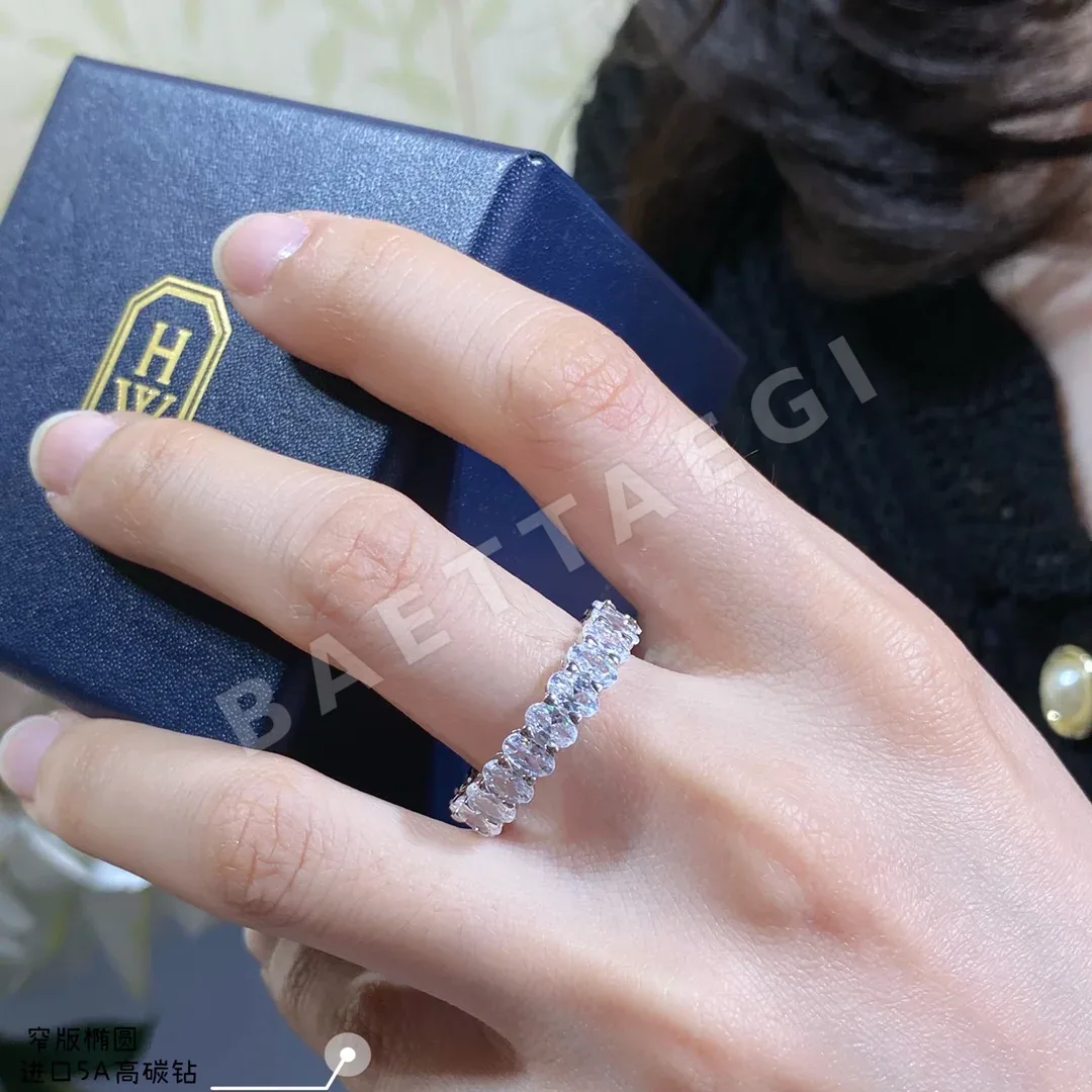해리윈스턴 슬림 오발 반지 상세 이미지 3