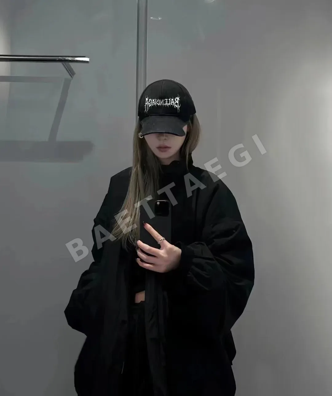 발렌시아가 자수 로고 야구모자 186060