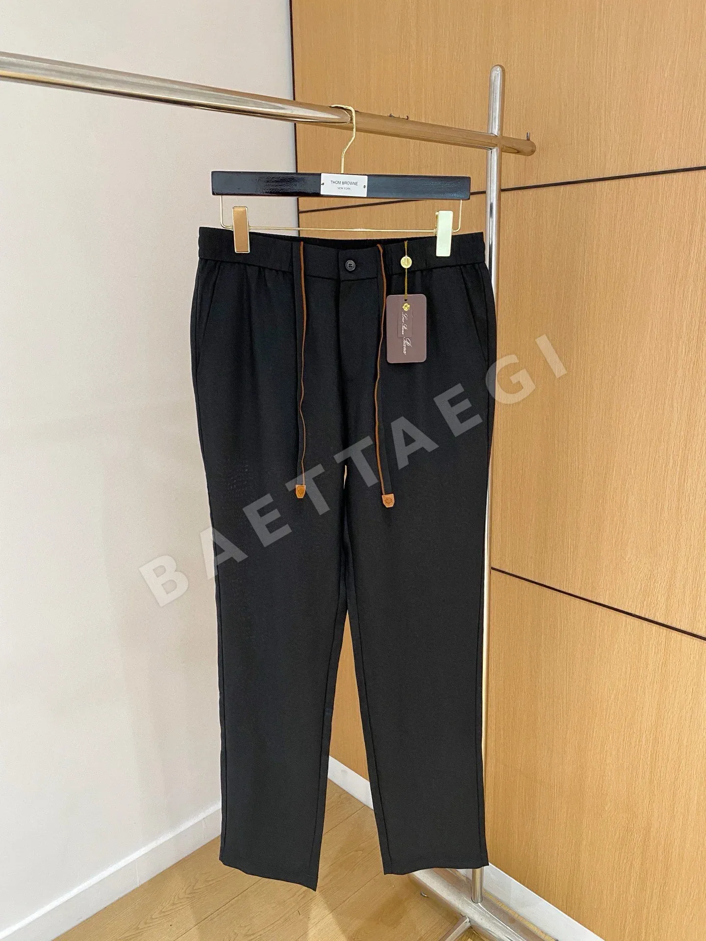 로로피아나 천연 린넨 남성 바지 114482