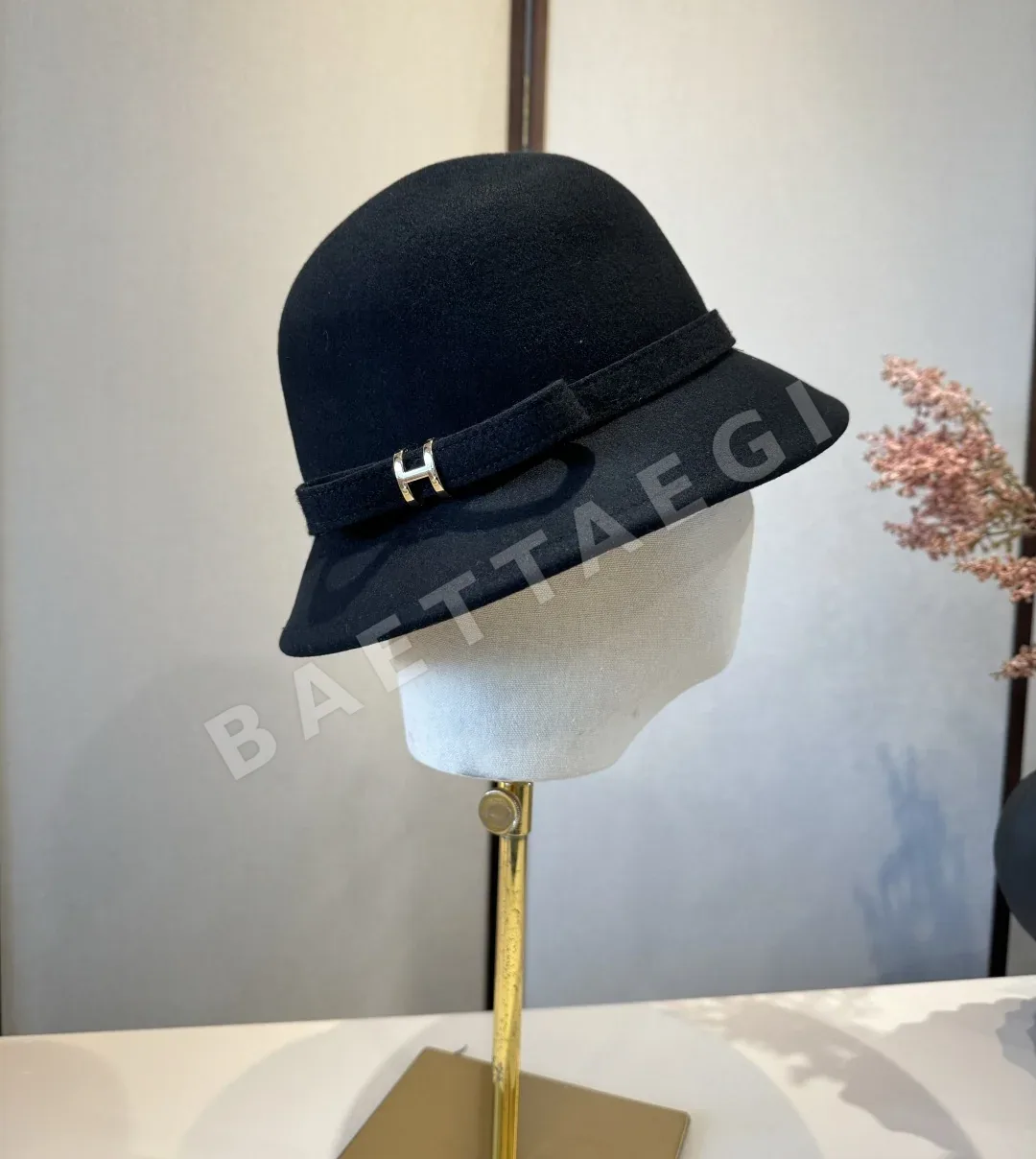 에르메스 울 버킷햇 모자 84663