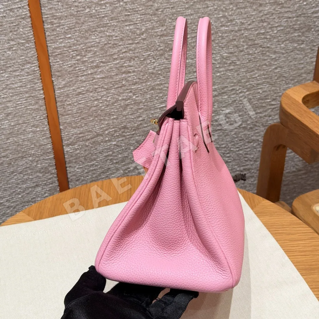 에르메스 버킨 25 토고 가죽 가방 상세 이미지 3