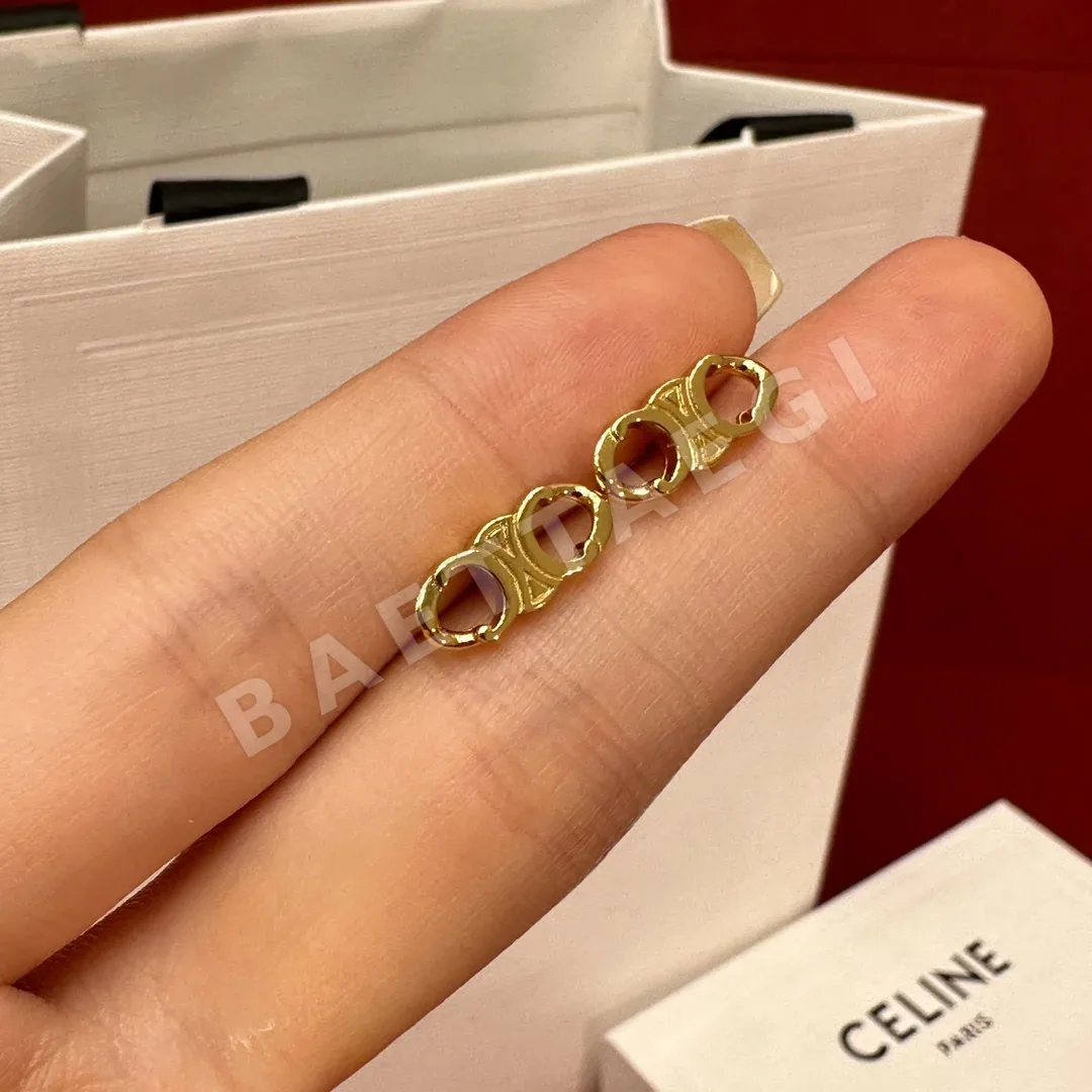 셀린느 개선문 로고 귀걸이 178318