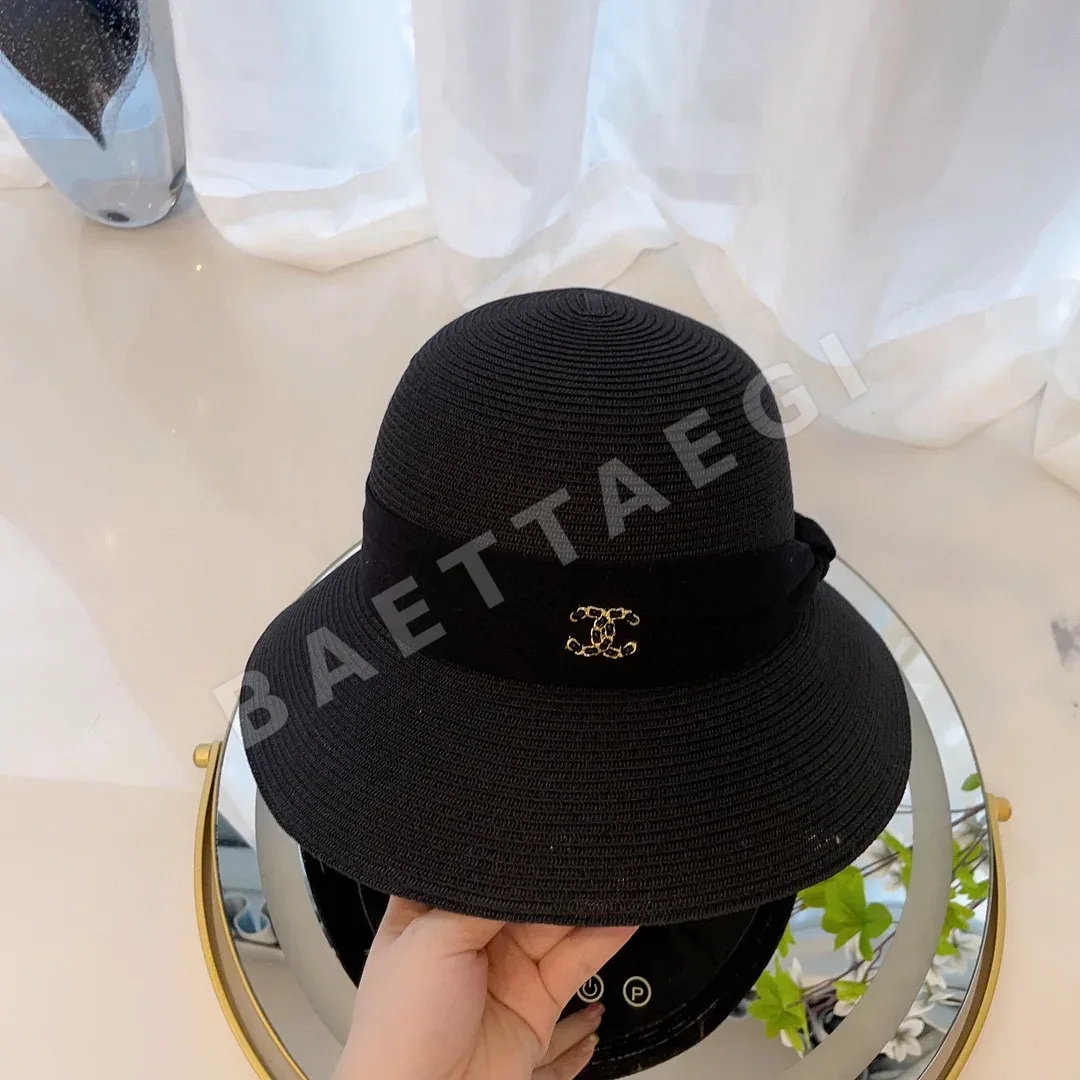 샤넬 린넨 메시 버킷 햇 상세 이미지 4