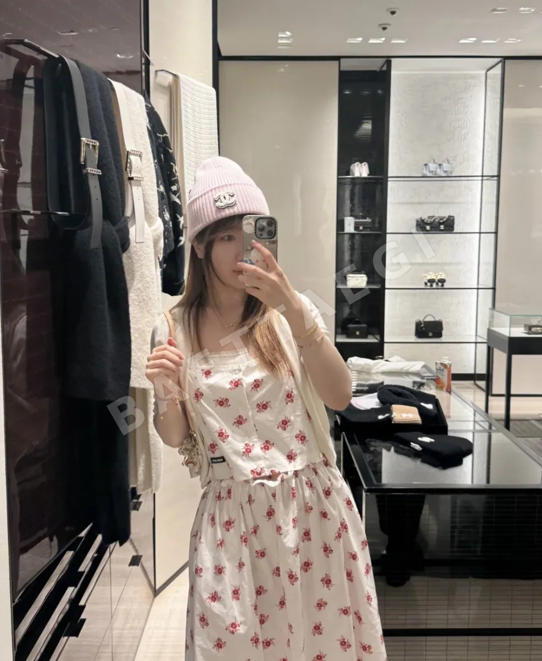 샤넬 비니 모자 상세 이미지 2